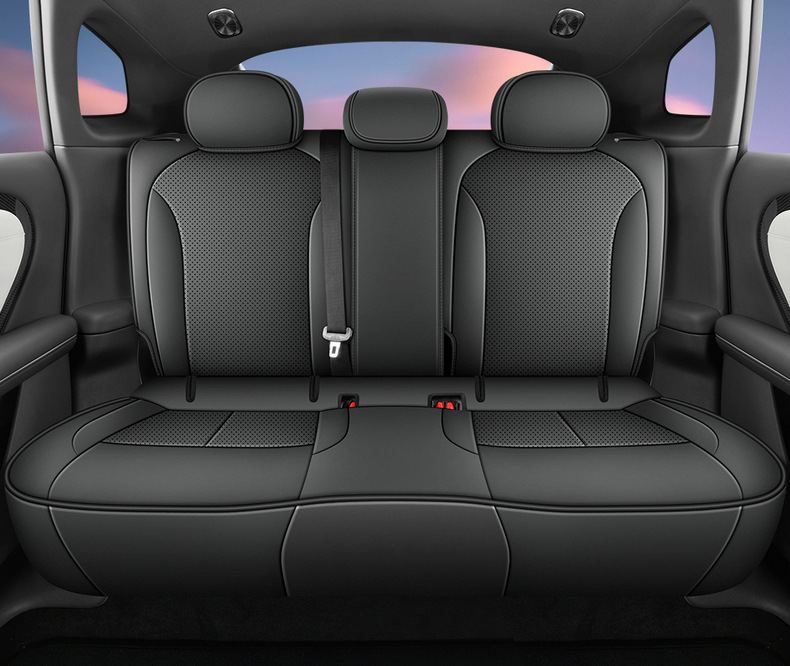 26 Models of Changan Qiyuan A06 Special Car Seat Covers for All Seasons, Fully Surrounded Seat Cushions, Leather Breathable Hole Seat Covers