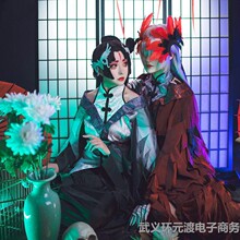 ����5�˸�t�����Qcos������չ�R���QӰcosplay�·�Ůȹ��ȫ���b
