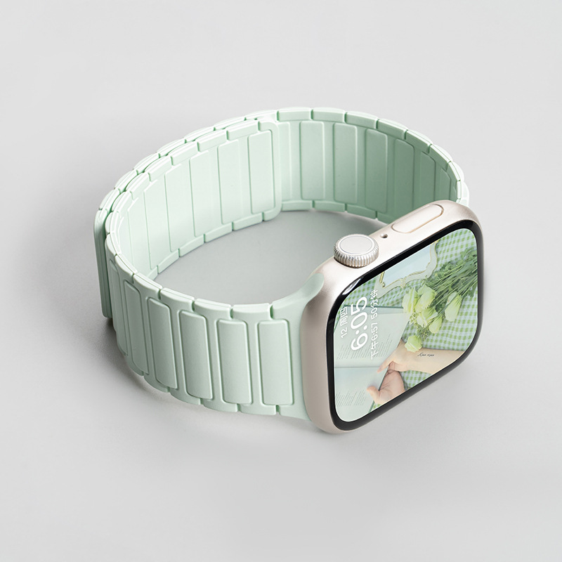 Artista Dai Zhang Jingyi es el mismo para iwatch11 correa S9 Apple S10 reloj 8 magnetic 3 silicona