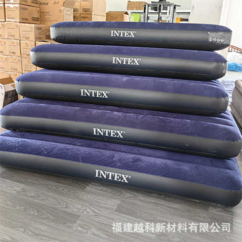 intex air mattress outdoor portable folding air cushion sheets double built-in electric pump air bed indoor air