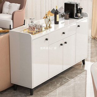 Light luxury meal cabinet simplicity modern tea cabinet library cupboard cabinet home living room wine cabinet kitchen cabinet storage cabinet
