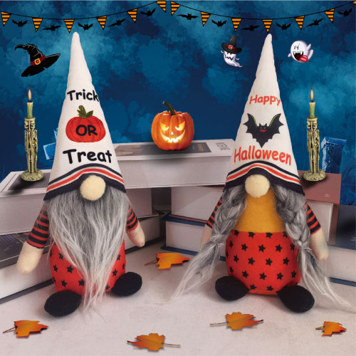 New Halloween decoration supplies American faceless pumpkin bat doll party decoration item wholesale