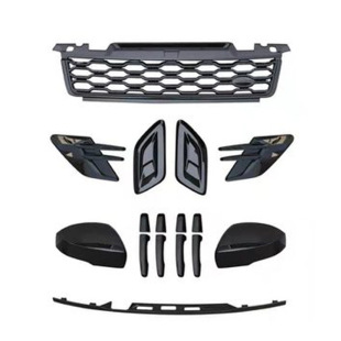 Applicable to Range Rover Sports 2014-2022 mid-net cover side air outlet sports black Yao kit modification and upgrade
