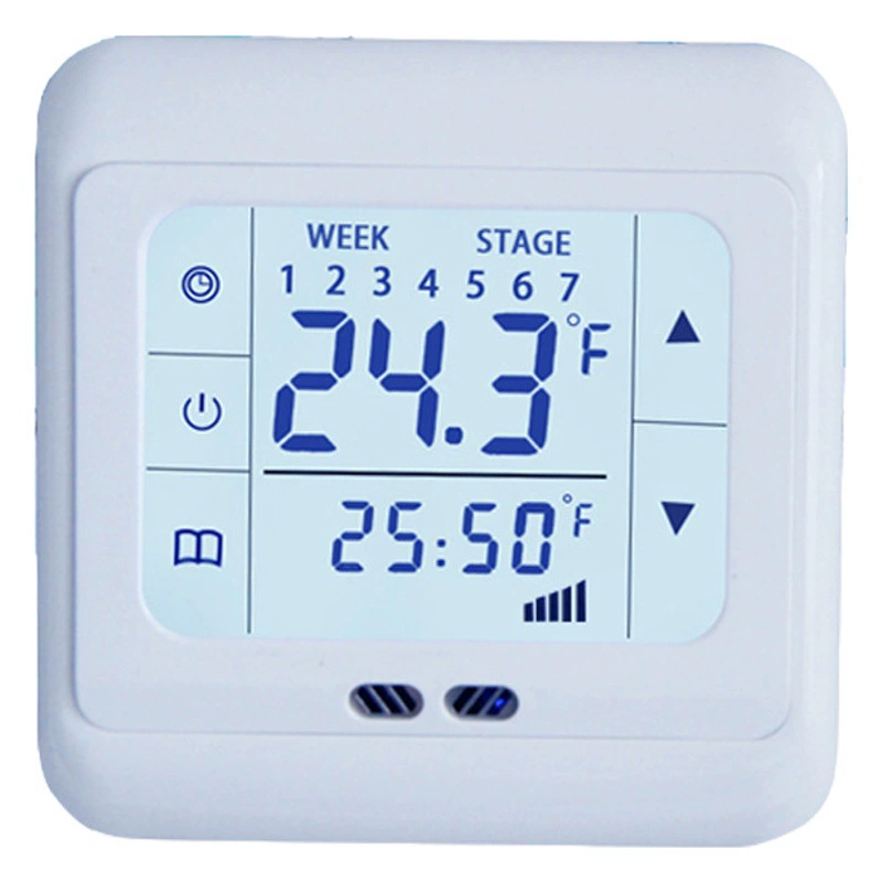 16A Электрический термостат отопления комнатный контроллер европейский экспорт сенсорный переключатель напольного отопления электрическое отопление пленочный переключатель