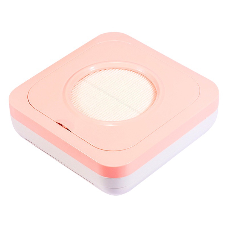 Transfronterizo dedicado 80W de alta potencia turbina colector de polvo de uñas con colador japonés colector de polvo de uñas