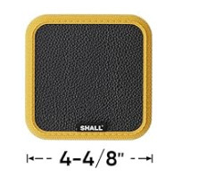 Tablero de cuero mini amarillo