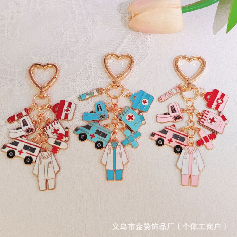 Cross-Border Nurses Day Keychain Pendant for Doctors and Nurses Souvenir Bag Pendant Creative Doctors Day Gift Cross-Border Nurses Day Keychain Pendant for Doctors and Nurses Souvenir Bag Pendant Creative Doctors Day Gift