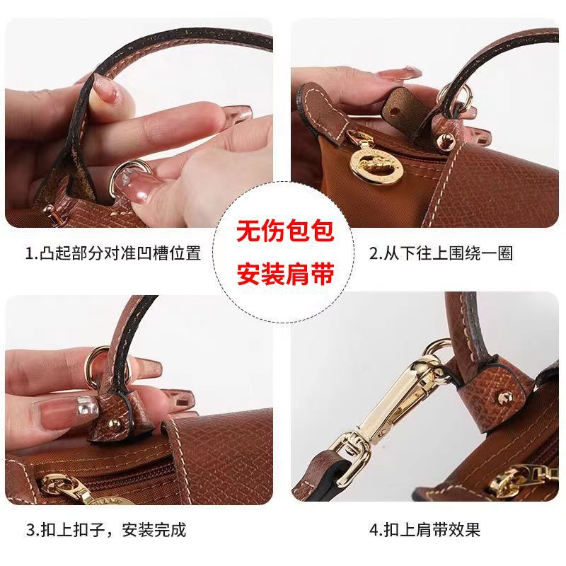 High Quality Mini Dumpling Bag - Versatile Daily Commute Crossbody & Handbag For Women With Shoulder Strap - Thumbnail 3