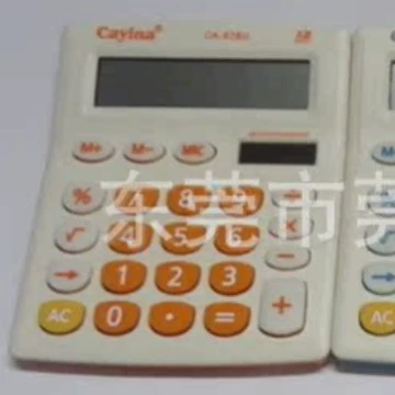 Калкулятор средней мощности CA-878H в виде мультяшного мини-формата с солнечной энергией