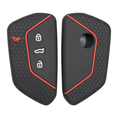 2021 Golf 8 Car Key Case Silicone Soft Rubber Car Remote Key Protective Case Key Protective Case