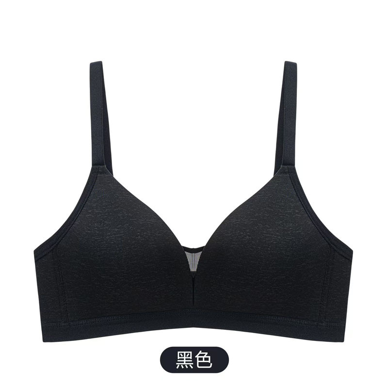 Comercio exterior transfronterizo simple sin marca ropa interior pequeño pecho sin anillo de acero respirado delgado sujetador de mujer 7828# en stock