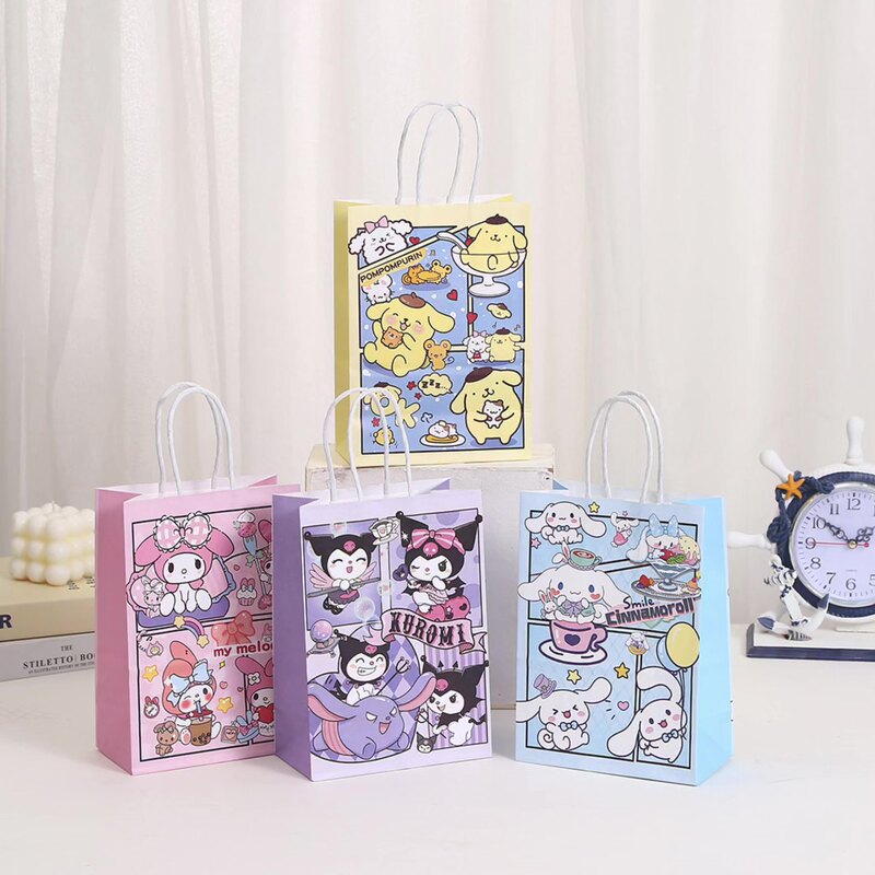 New Cute Cartoon Kraft Paper Bag Gift Bag Kulomi Creative Gift Bag Hand Bag Gift Bag New Cute Cartoon Kraft Paper Bag Gift Bag Kulomi Creative Gift Bag Hand Bag Gift Bag