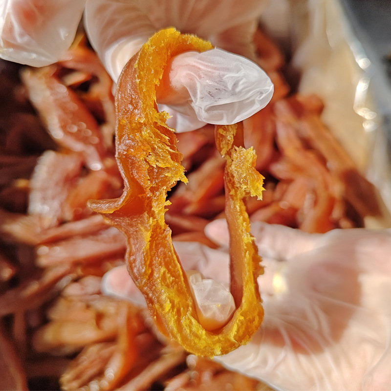 柴火黑干红薯干老式地瓜干原味番薯干农家小时候的味道工厂批发