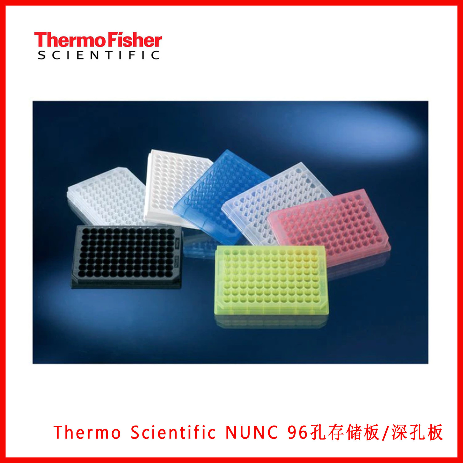 Thermo Scientific NUNC 96孔存储板/深孔板249944/260251/278743