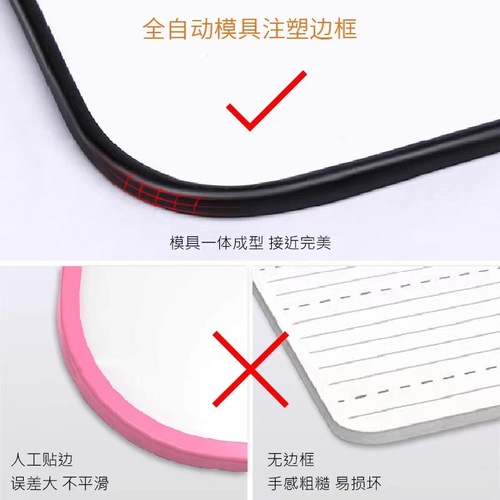 Magnetic double-sided whiteboard small blackboard wall children's hanging erasable and removable office home teaching desktop message board