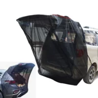 Экран задней двери автомобиля SUV, окно, самостоятельный тур, противомоскитная и защита от насекомых, сетчатая сумка, уличный стиль кемпинга, вентиляционная сетка на багажник, оптовая продажа