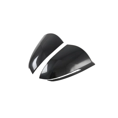 Suitable for 21 modern Tucson L rear mirror protective cover rear view mirror reflective exterior modified patch trim UN (Other Automotive Exterior Supplies) - carbon-fiber