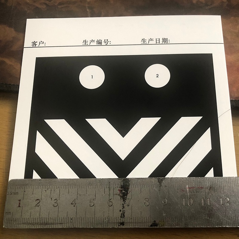 厂家批发 13×13cm 350g单铜涂料色卡 涂料色卡卡纸调色哑光样卡