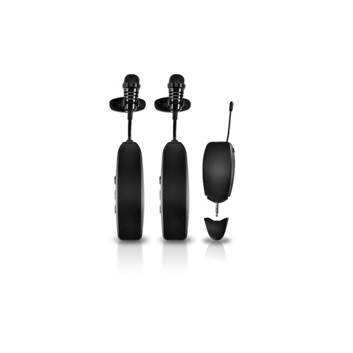 New UHF dual wireless lavalier microphones for mobile live streaming, DSLR cameras, video interviews, lavalier microphones