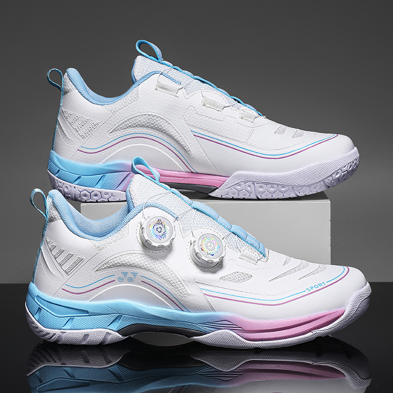 Nuevos zapatos de bádminton 2MAXPRO II de alta calidad con botón BOA, zapatos de ping-pong ligeros de alta gama