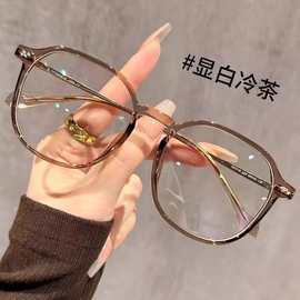 大框女士老花镜显年轻高清防蓝光老花镜抗疲劳超轻素颜老花眼镜女