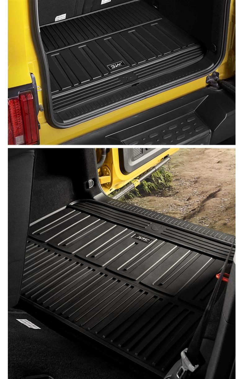 Suitable for Tank 300 All-Inclusive Tpe Floor Mat, Tail Box Mat, 3W Interior Supplies Modified Conqueror Floor Mat