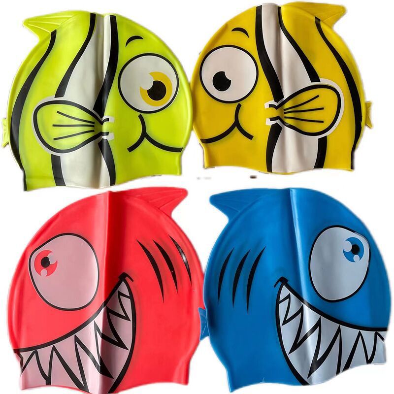 Cartoon cute waterproof non-slip comfortable elastic swimming cap…