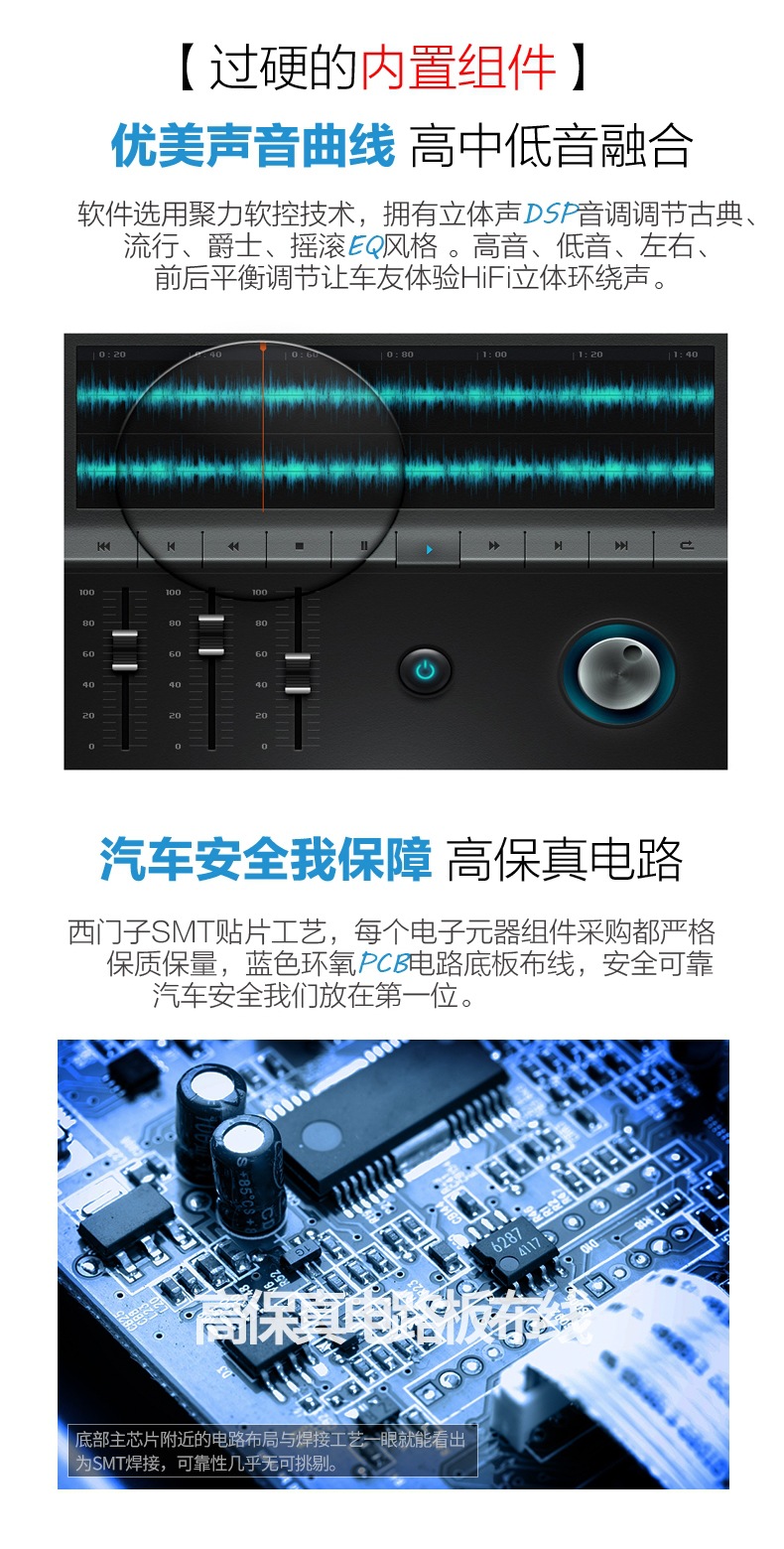 Car Radio Universal 12V/24V Audio Host Bluetooth Mp3 Player Wuling Truck Car Cd Card Player