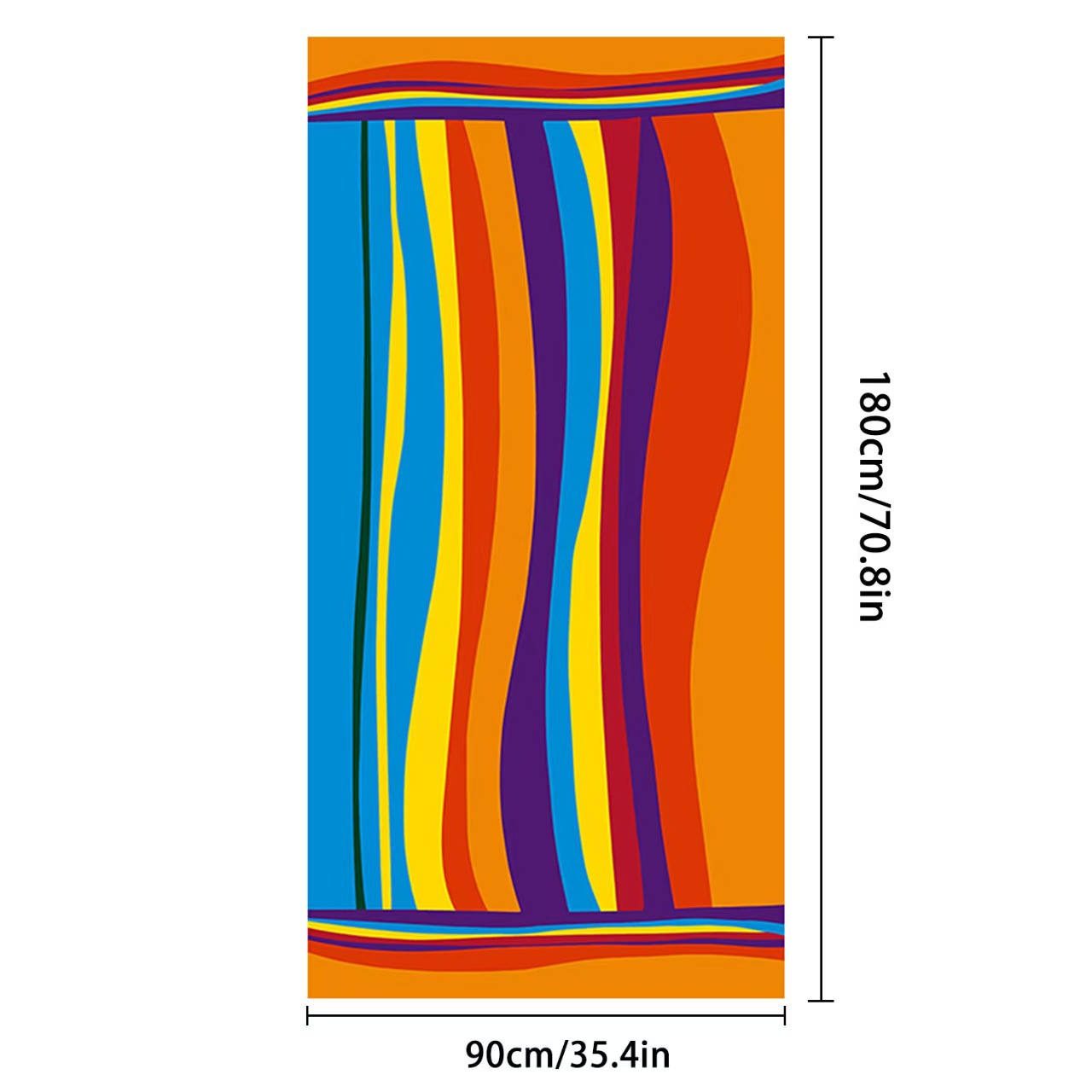 Cross-Border JIT Microfiber Absorbent Quick-Dry Beach Bath Towel One Piece Dropshipping_voghion.com