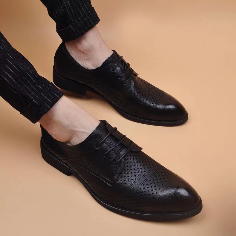 Scarpe uomo in pelle casual business traspiranti ed eleganti_voghion.com