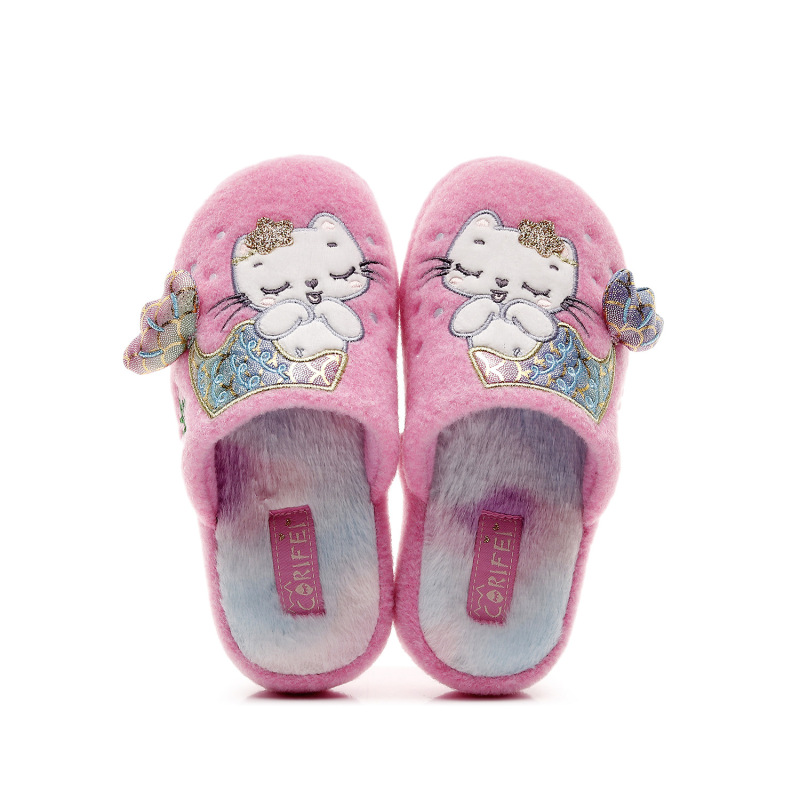 儿童拖鞋秋冬季2025新款外贸跨境室内家居防滑棉鞋kids slippers|undefined