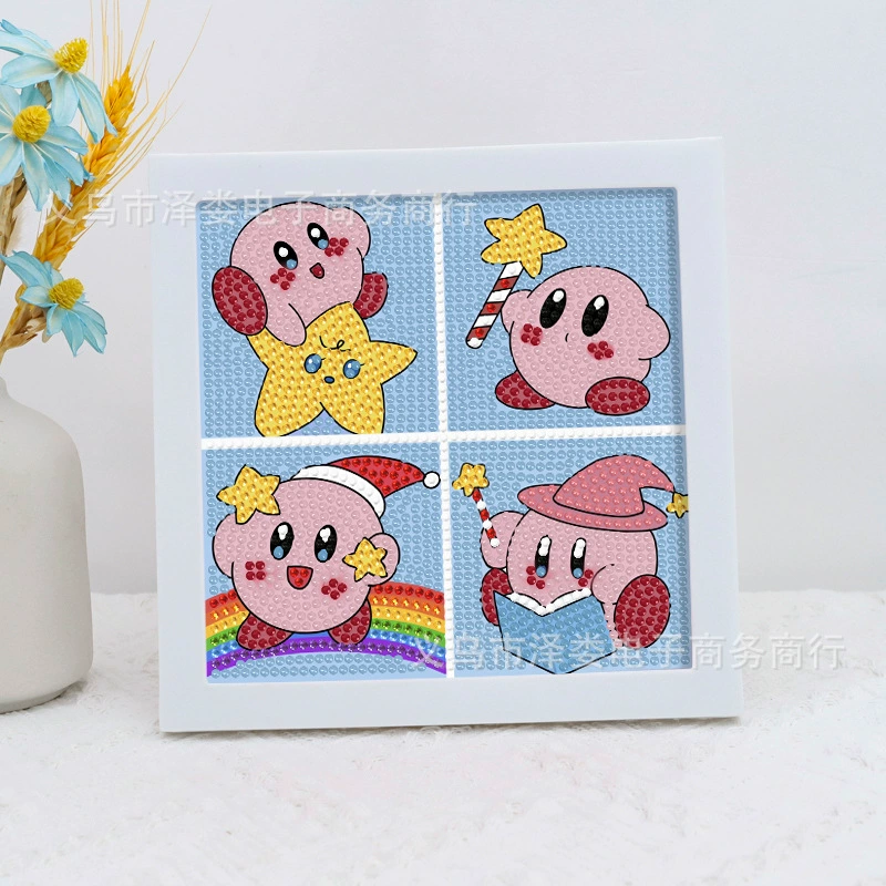 Cuolomi Diamond Drawing Sanrio handmade DIY Diamond Patch Four House Full Drill Point Diamond Painting Wholesale
