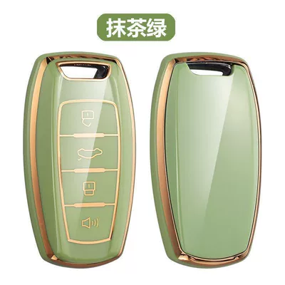 Wall Harvard H6Coupe Sports Version: Car key bag - haval-a-model-4-button-matcha-green-single-shell