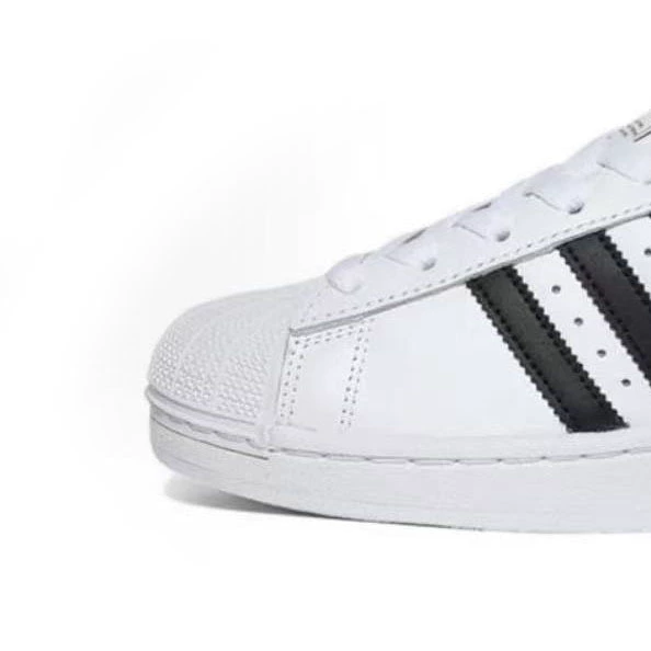 Чистая оригинальная золотая маркировка shell toe Superstar классика мужские и женские в одном стиле Adidas тонкоподошвые кроссовки с клеверомcasual shoes