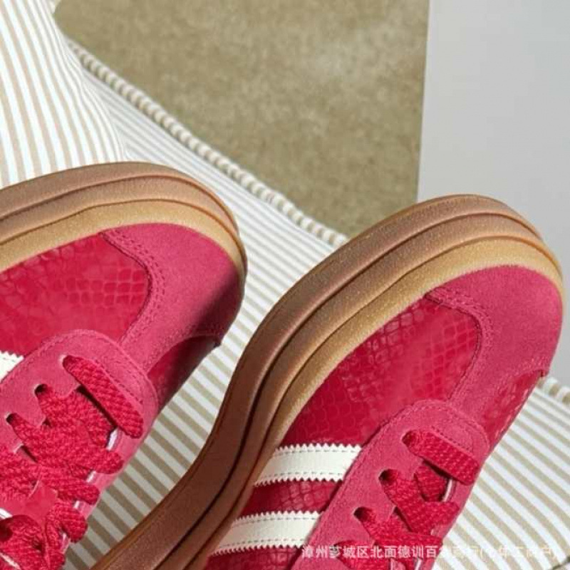 Height-Increasing Training Shoes Gazelle Bold Low-Top Thick-Soled Retro Casual Sneakers Adidas Training Shoes Year of the Snake Limited Edition