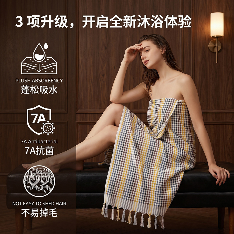 Pure cotton fringed beach towel, Turkish striped bath towel, beach vacation lounge mat, sun-protective shawl, oversized wrap towel, wholesale Pure cotton fringed beach towel, Turkish striped bath towel, beach vacation lounge mat, sun-protective shawl, oversized wrap towel, wholesale