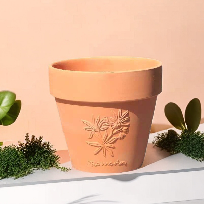 赤い陶器の植木鉢、吸水性、通気性、根腐れしない粘土トレイ、浮遊粘土ポット、大型の緑の植物多肉植物ポット|undefined
