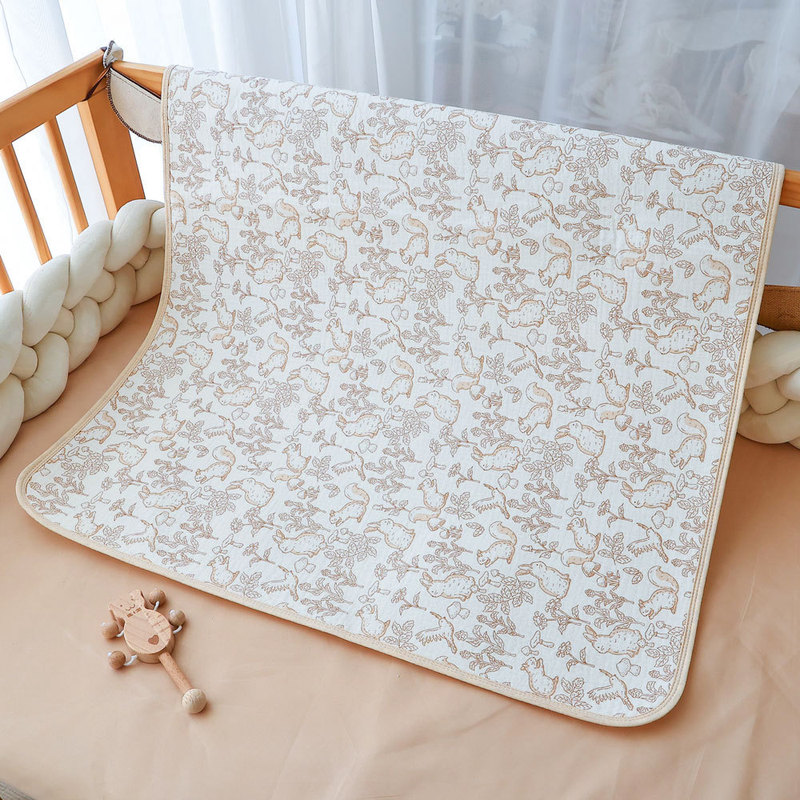 Diaphragm Pad Baby Waterproof Washable Breathable Baby Four Seasons Mattress Washed Pure Cotton Large Size Auntie Pad