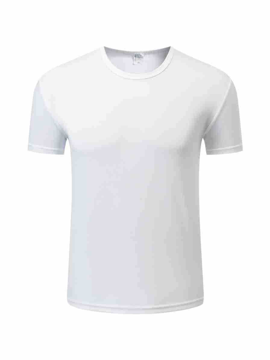 130 gramos de secado rápido camiseta de cuello redondo impresión logotipo de manga corta2025 camiseta publicitaria personalizada de verano ropa de grupo para hombres y mujeres