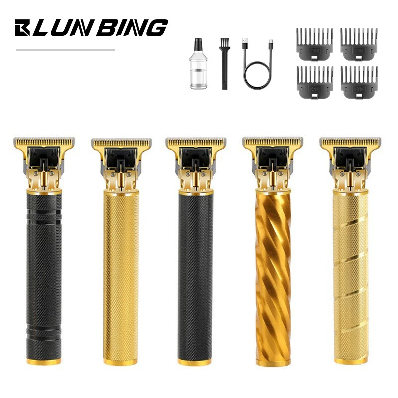 Новый дом TYPE-C Быстрая зарядка Лысая голова Артефакт Режущая головка из нержавеющей стали Многофункциональная профессиональная гравировальная машинка для стрижки волос