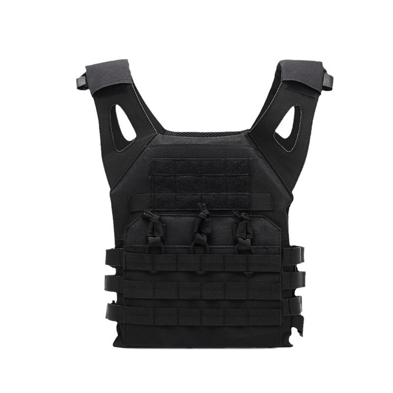 JPC 전술 조끼 다기능 전투 조끼 MOLLE 야외 훈련복 장비 경량 디자인