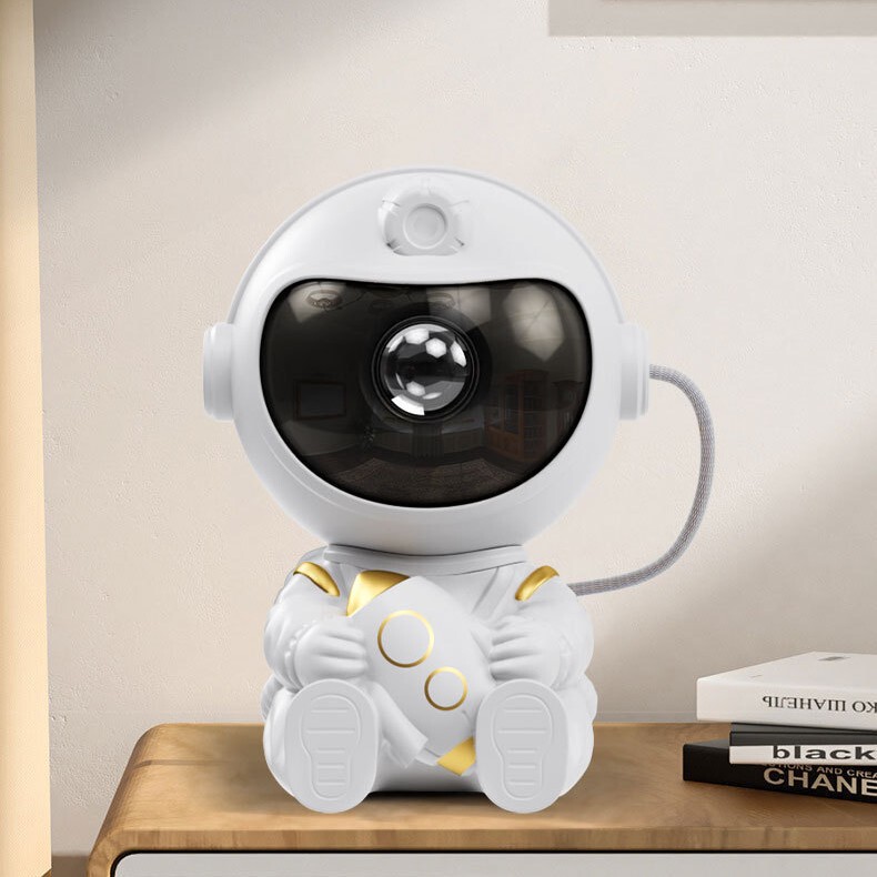 Cross-Border Astronaut Starry Sky Lamp Projection Light Gift Atmosphere Astronaut Home Night Light Bedroom Decoration