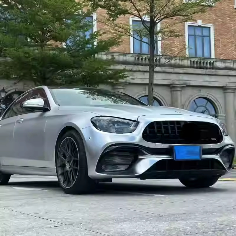 Suitable for Mercedes-Benz E-Class W212 Modification to E63Amg Body Kit, E200, E260, E300 Old Model to New Model Headlights and Hood