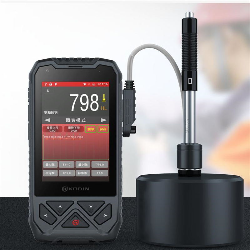 KODIN 3A-YD系列里氏硬度计 金属数显硬度测量仪洛氏布氏维氏可转