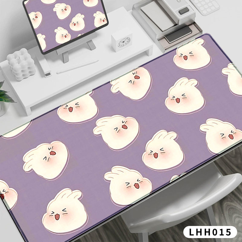 Ins風テーブルマット少女かわいい革の食事マット寮の学生マウスパッド|undefined