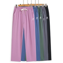 夏季冰丝速干裤女宽松弹力运动休闲裤地摊赶集跑江湖展会热卖服装