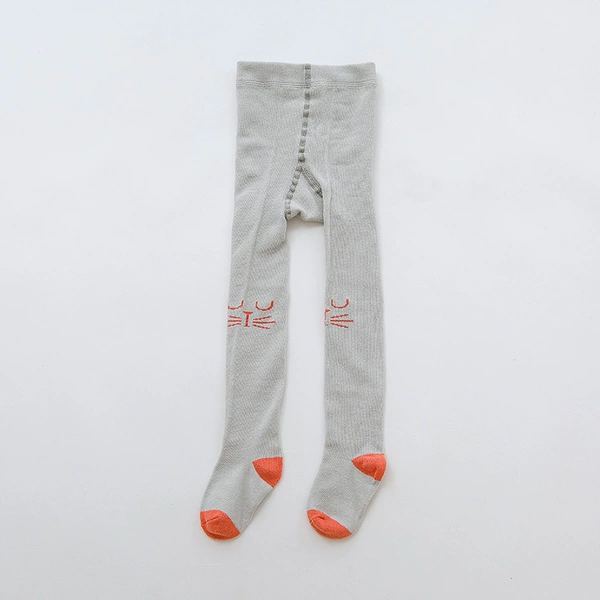 Pantanic socks B5 [Light gray cat]