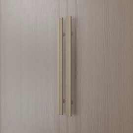 豪华仿古铜不锈钢玻璃门把手现货极简实木高端酒店办公室门把手