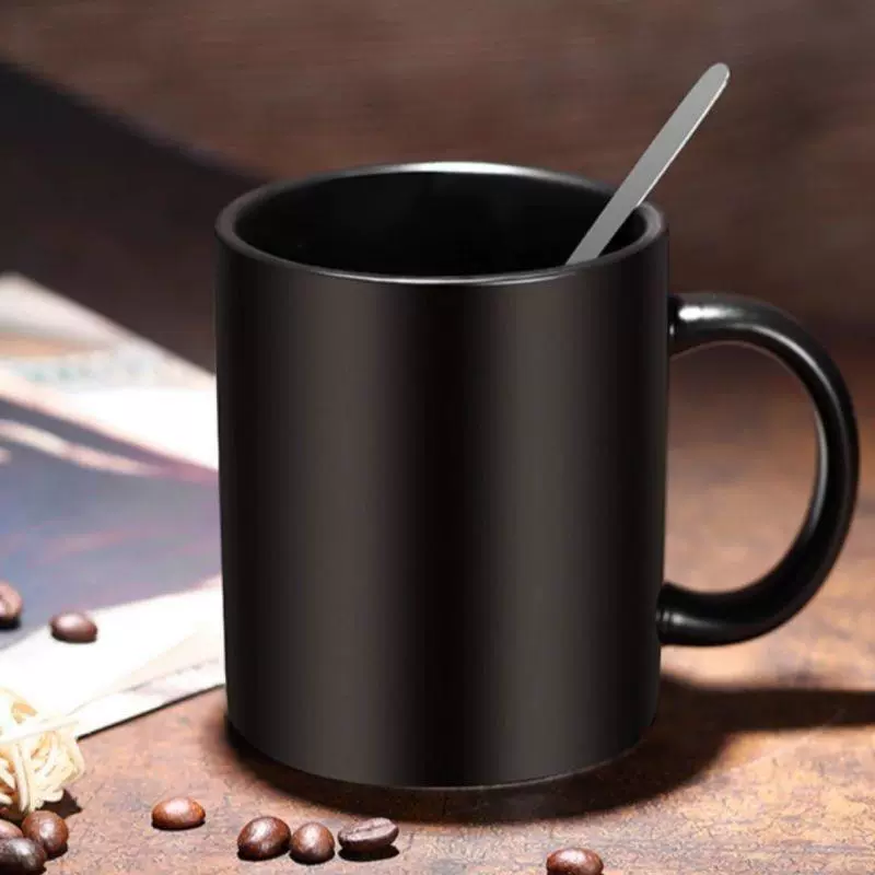 Ceramic coffee tea cup, high quality capacious set for beloved, light luxury style