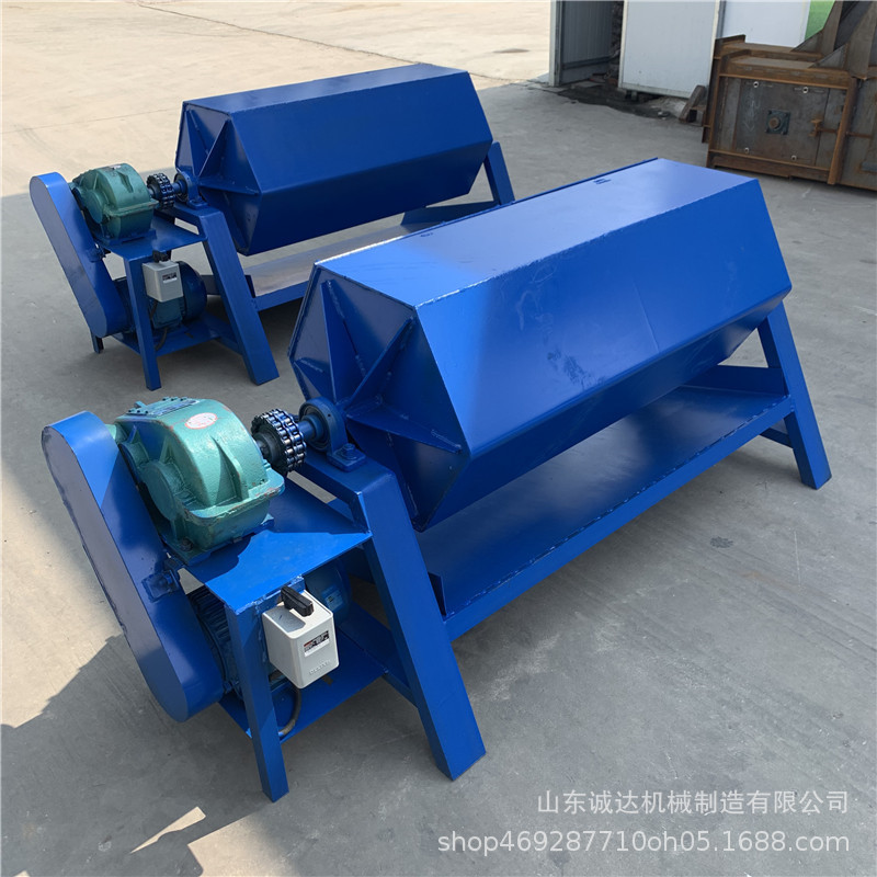 宿迁 五金 鹅暖石件倒角去毛刺机 倒顺开关六角滚筒抛光机